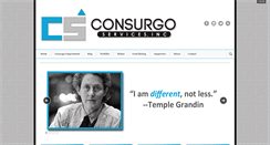 Desktop Screenshot of consurgoservices.org